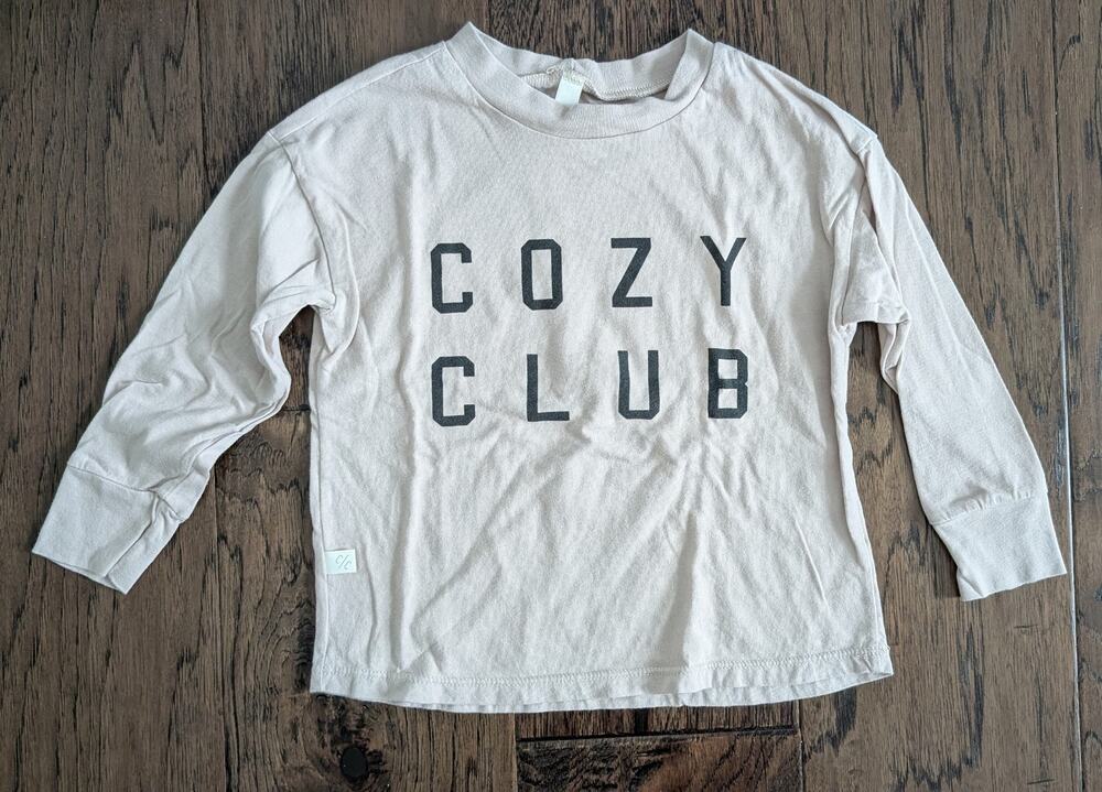 Childhoods Clothing Cozy Club Long Sleeve Cotton Shirt
